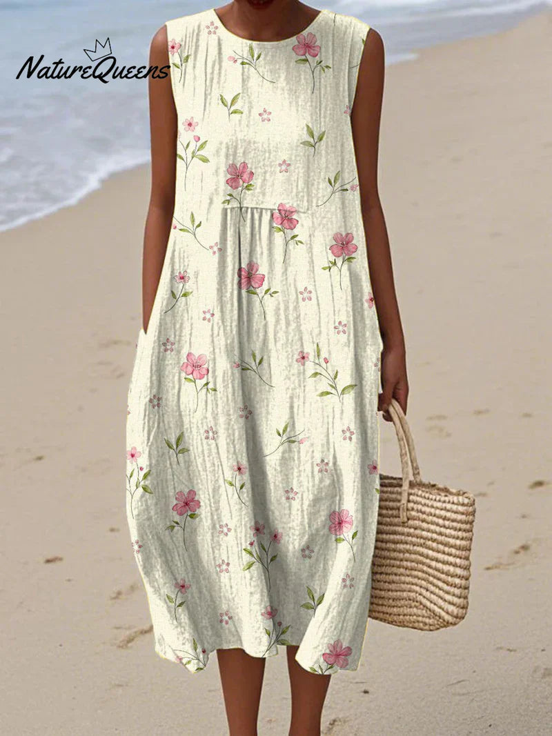 Pandora | Dress with Floating Petals
