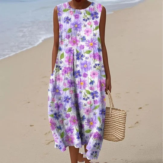 Lavender | Floral Summer Dress