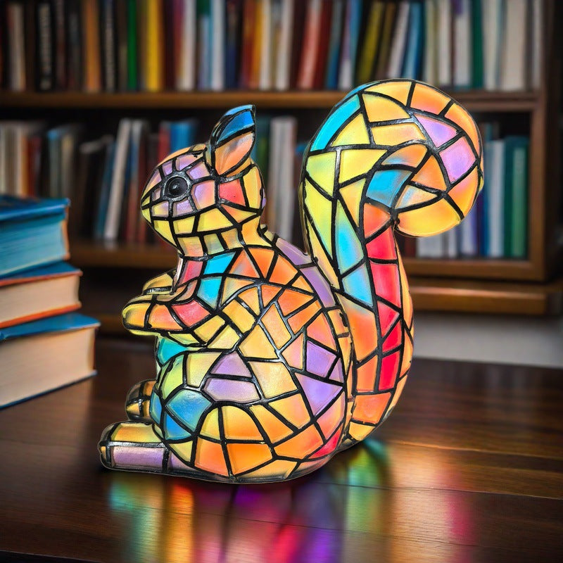 Daisy | Magical Colorful Squirrel Lamp