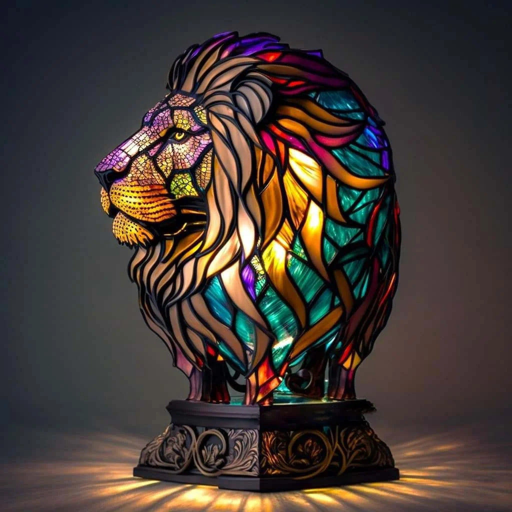 Frankie | Enchanting Colorful Lion Lamp