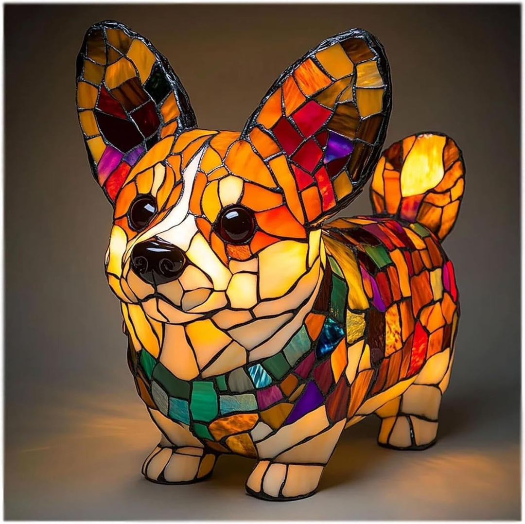 Coco | Enchanting Colorful Dog Lamp