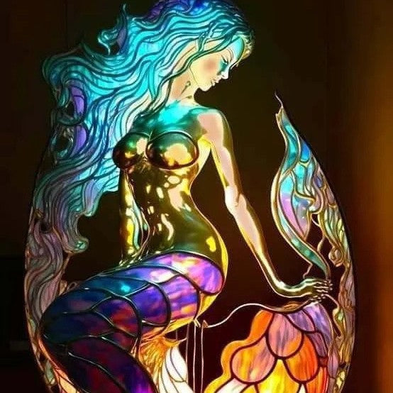 Bella | Colorful Magical Mermaid Lamp