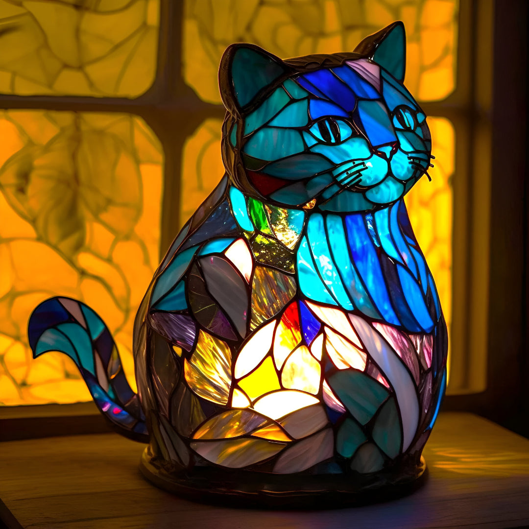 Toby | Enchanted Colorful Cat Lamp