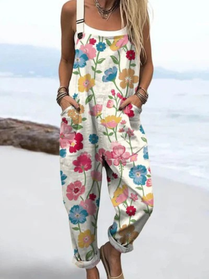 Elizabeth | Vintage-Inspired Light Jumpsuit