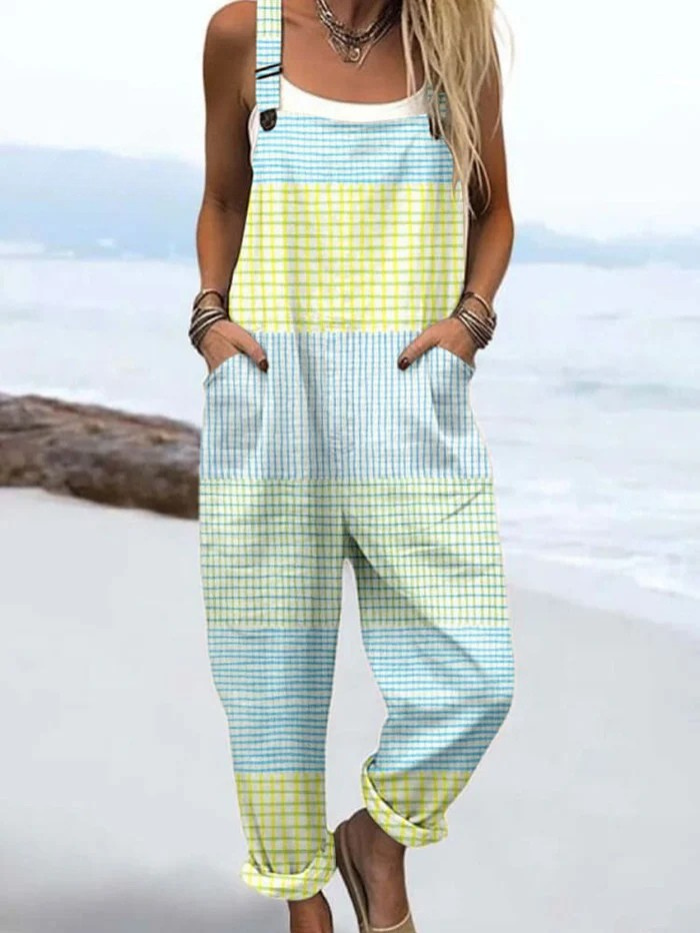 Freya | Vintage-Inspired Light Jumpsuit