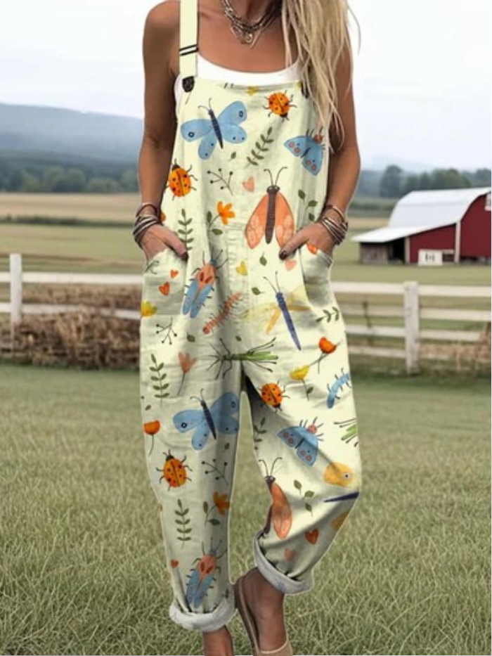 Merlinda | Retro-Inspired Jumpsuit