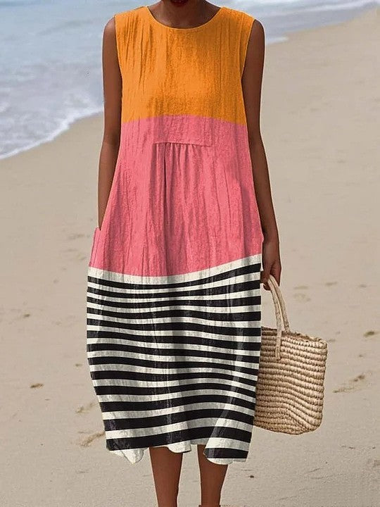 Galatea | Color Block Dress