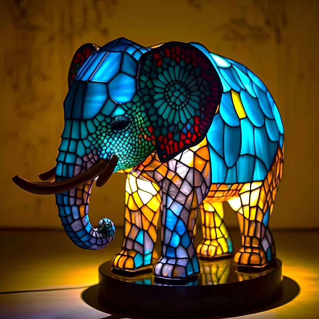 Bluey | Enchanting Colorful Elephant Lamp