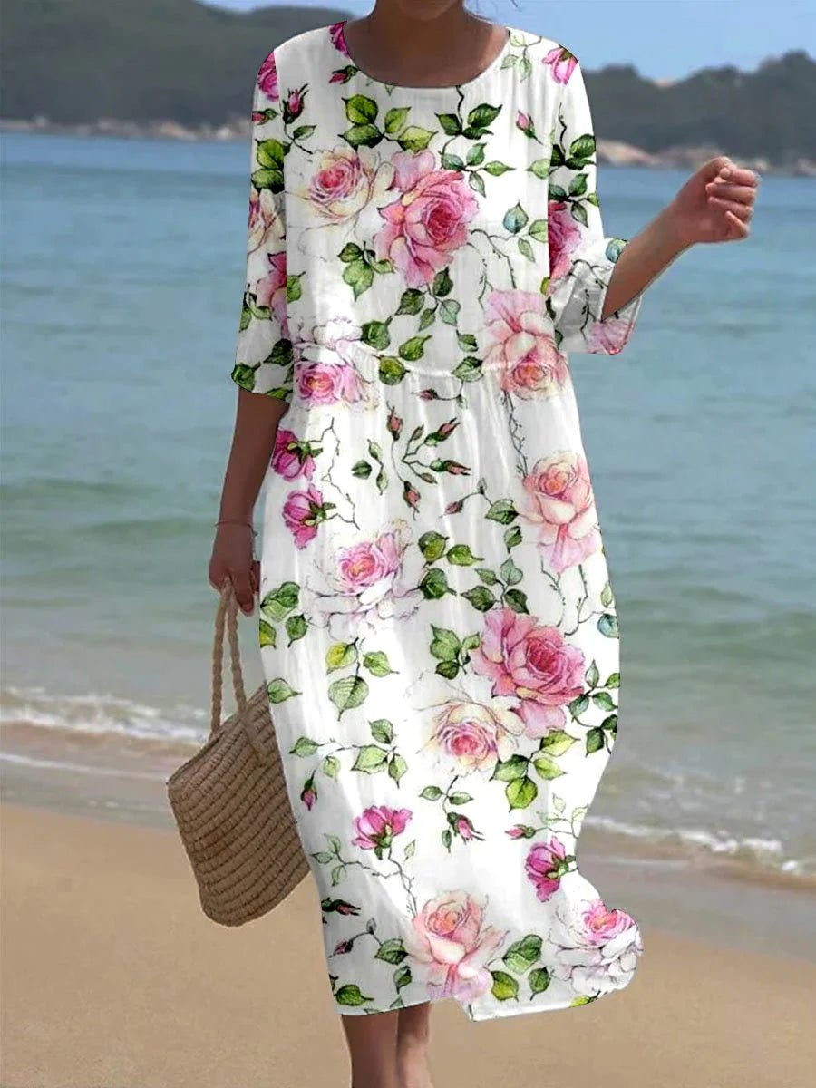 Aliza | Stylish Floral Maxi Dress