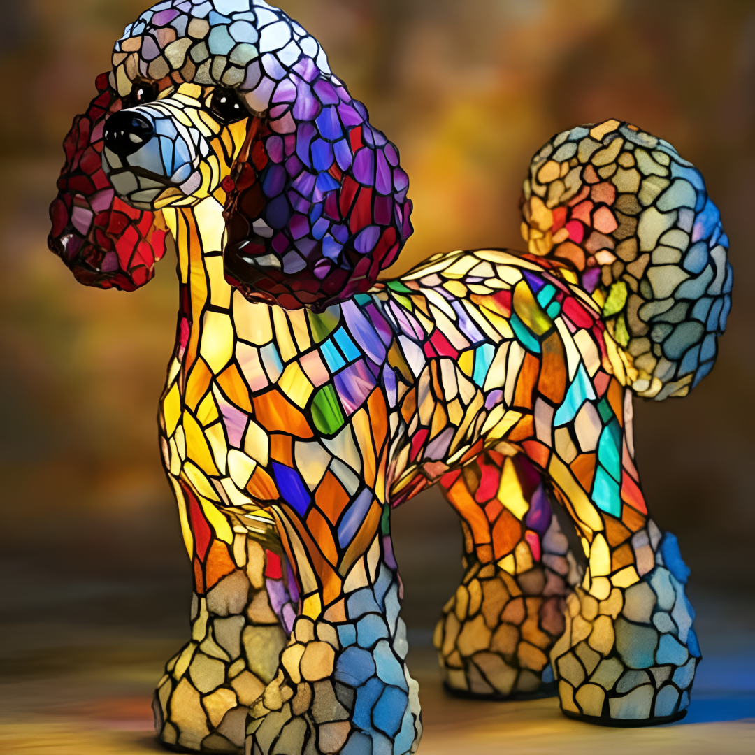 Lulu | Enchanting Colorful Dog Lamp