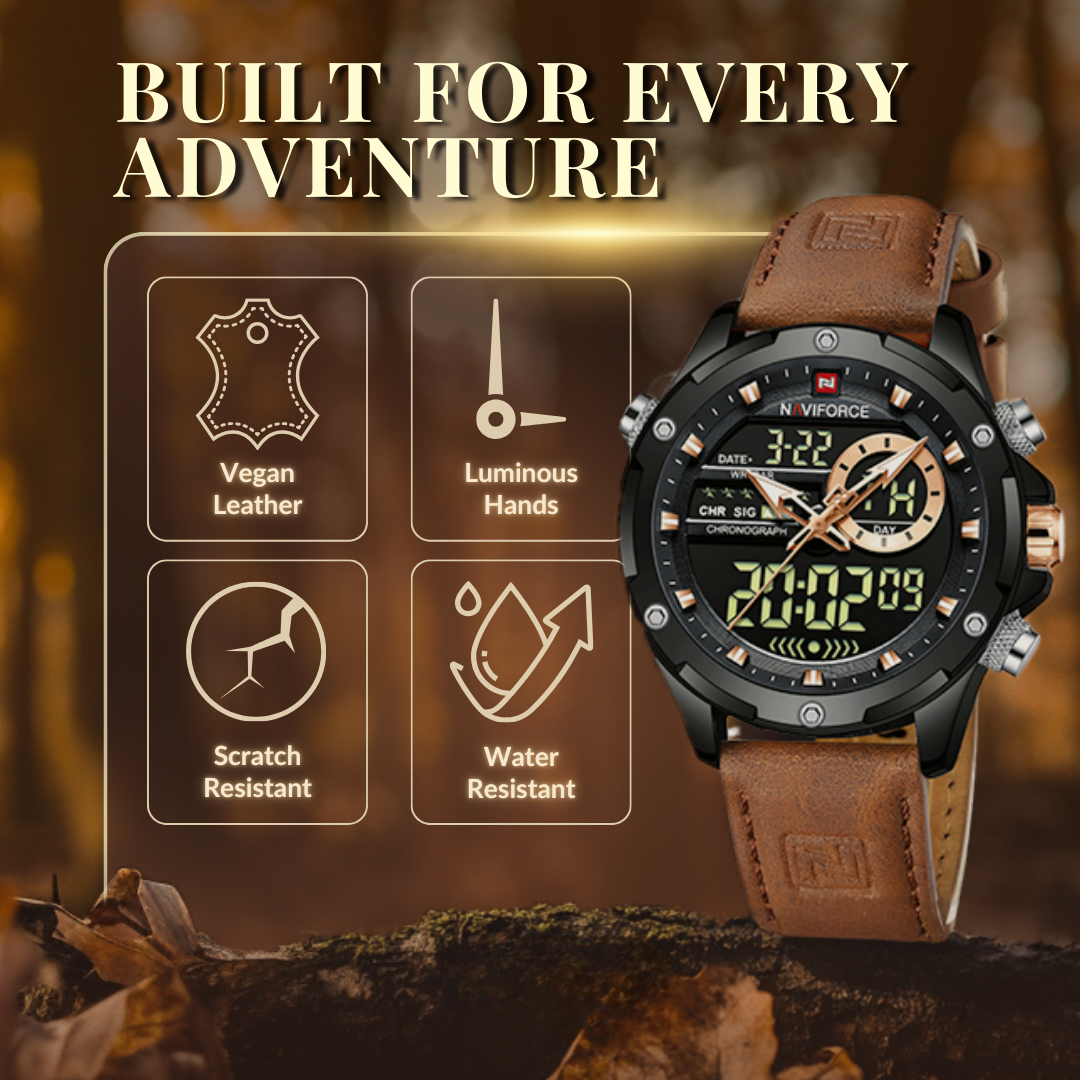 Chic Tactical Timepiece