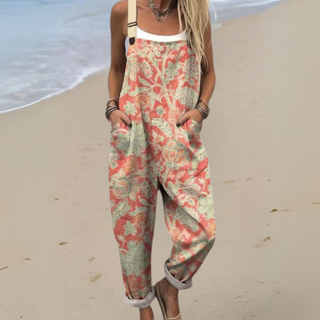 Astraea | Retro Floral Dress