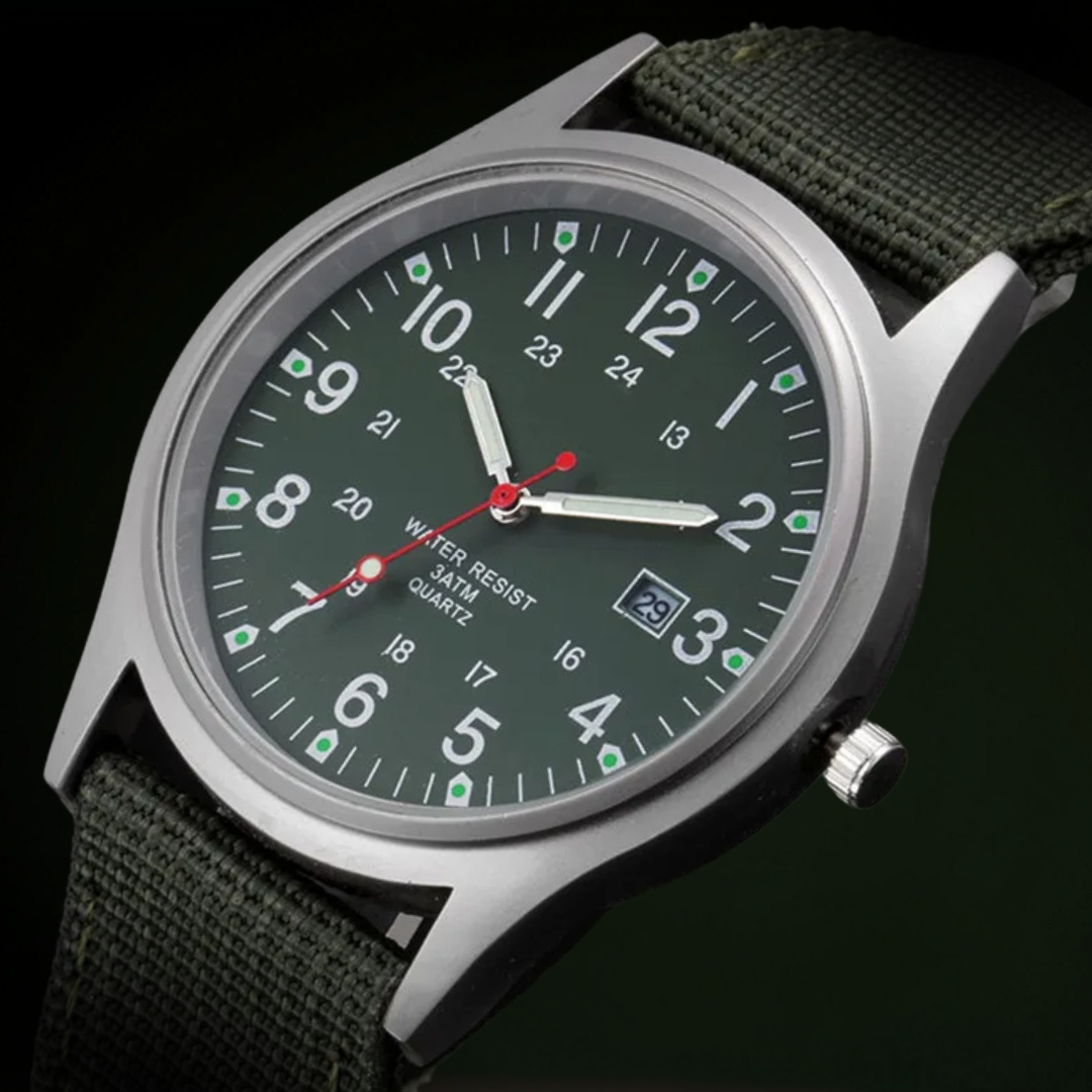 Casual Military-Style Watch