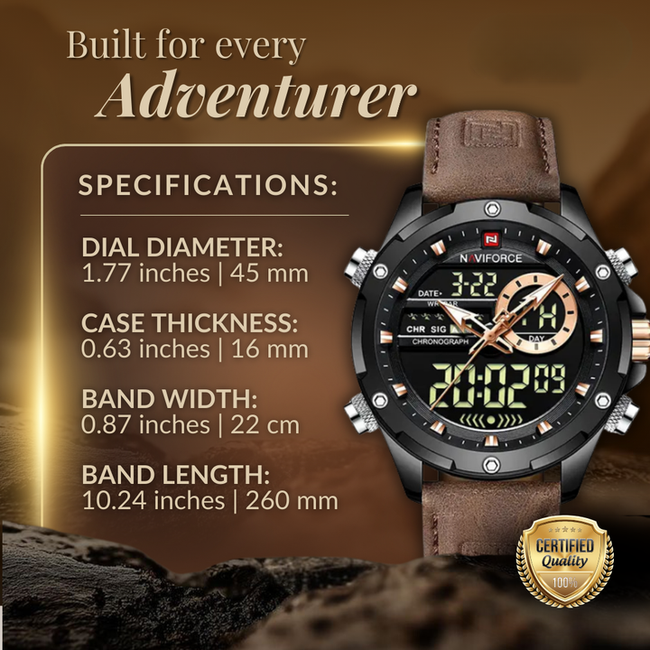 Chic Tactical Timepiece