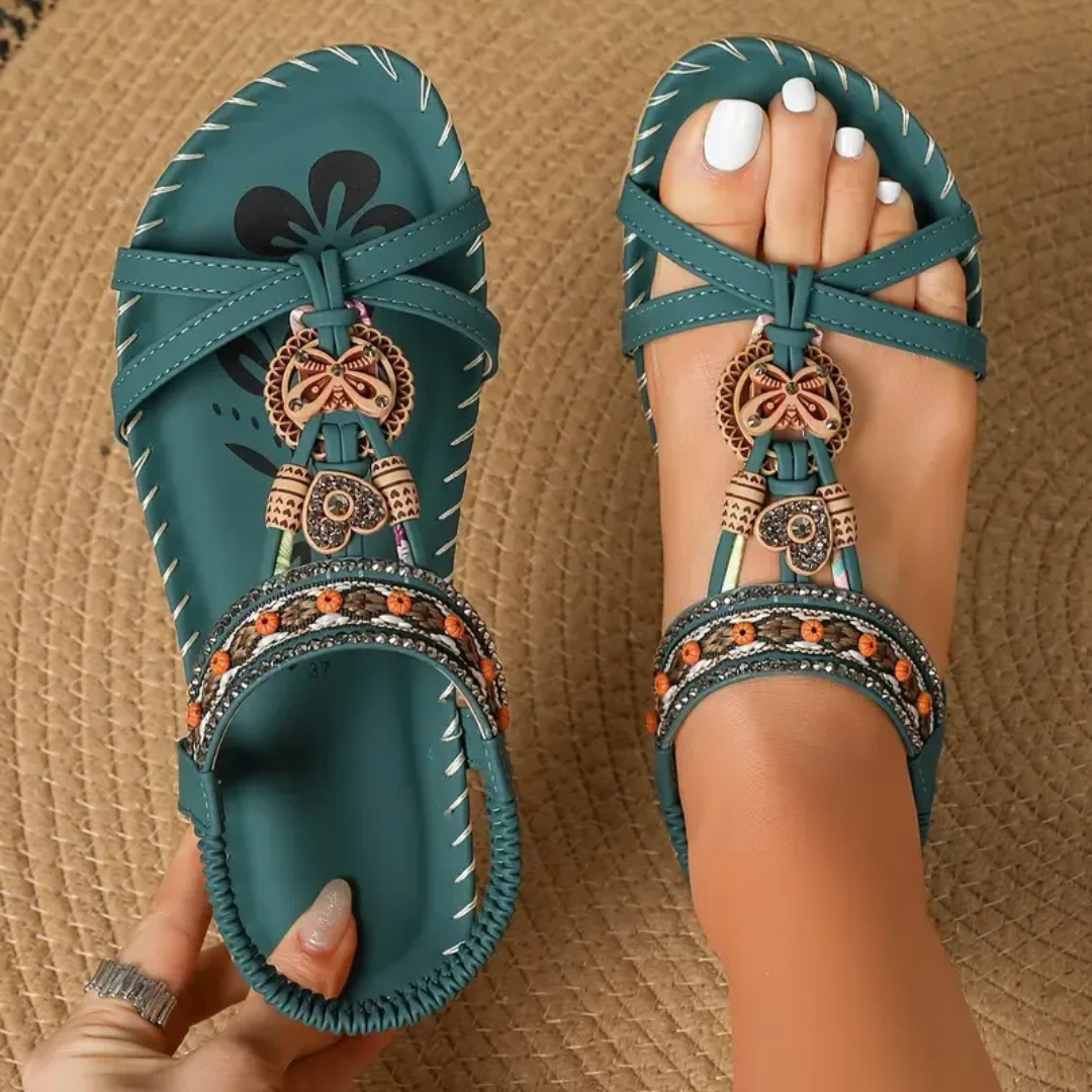 Lena | Chic Comfort Buckle Loafers