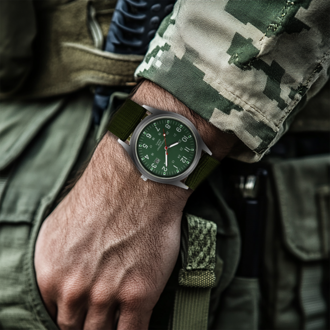 Casual Military-Style Watch