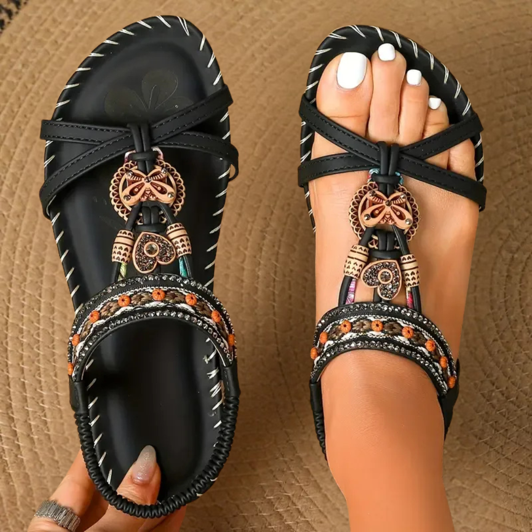 Lena | Chic Comfort Buckle Loafers