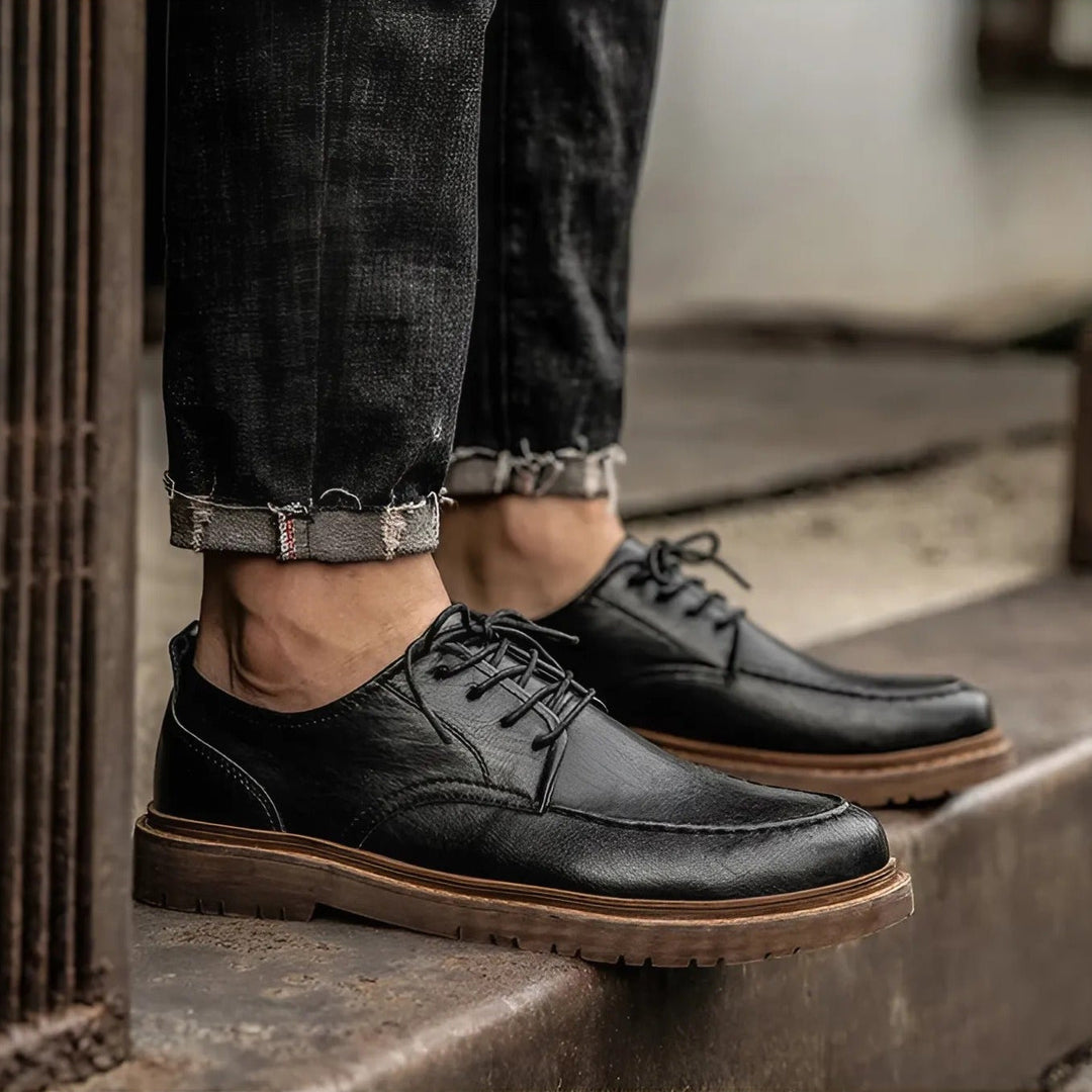 John | Classic Heritage Faux Leather Shoes