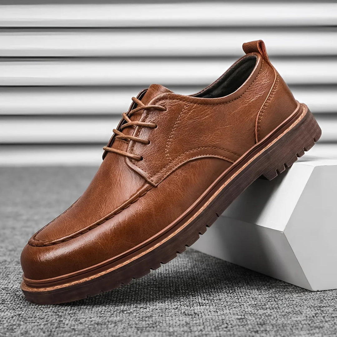 John | Classic Heritage Faux Leather Shoes