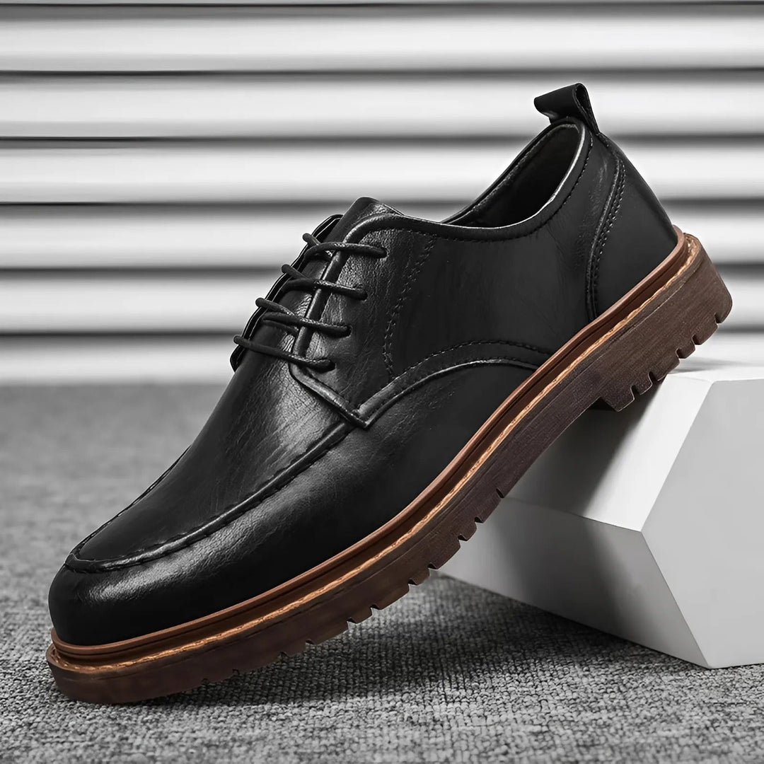 John | Classic Heritage Faux Leather Shoes