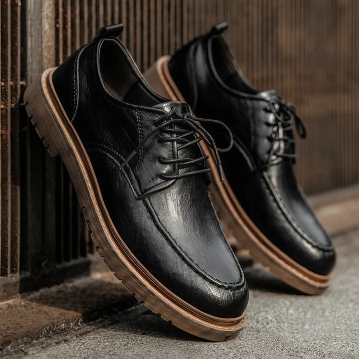 John | Classic Heritage Faux Leather Shoes