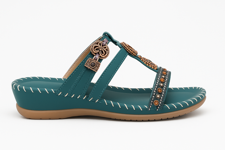 Lena | Chic Comfort Buckle Loafers