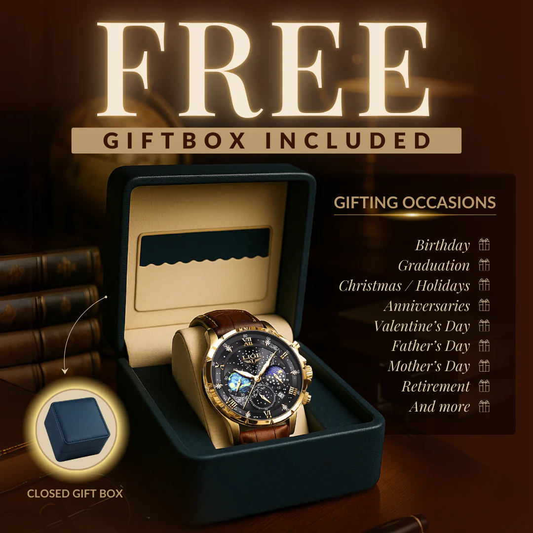 Orion – Elegant Luxury Quartz Watch