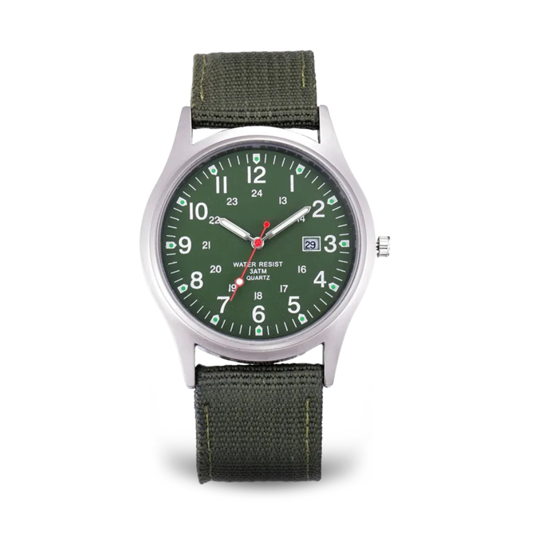 Casual Military-Style Watch