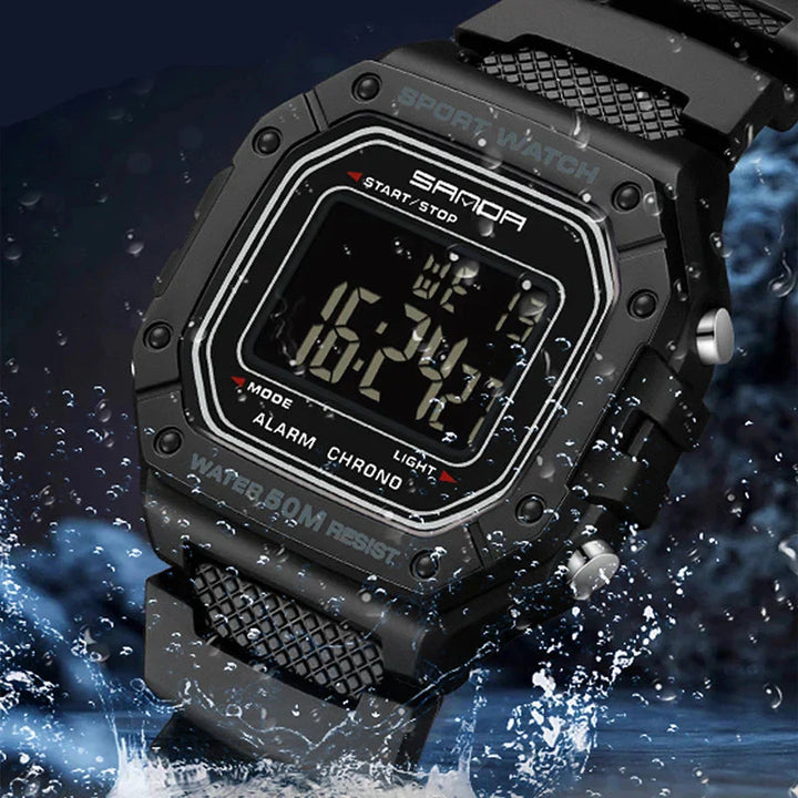 Tough Military-Style Digital Watch