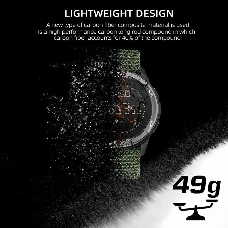 Tactical Digital Sports Watch