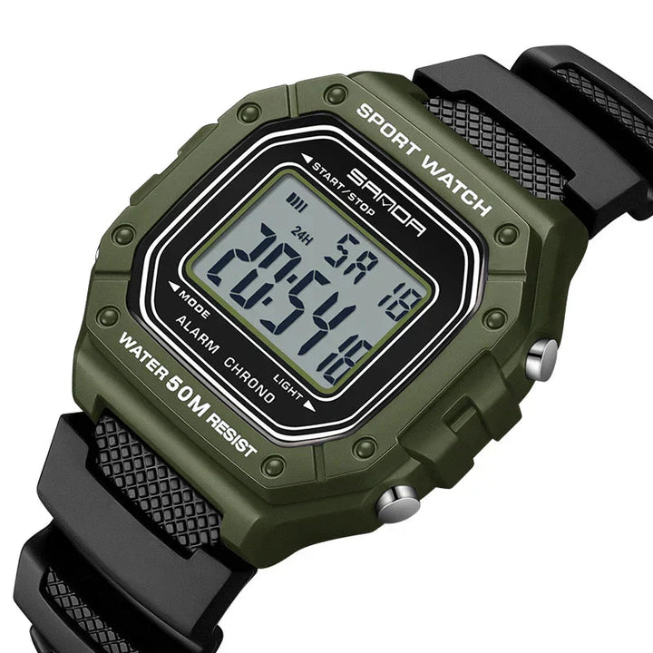 Tough Military-Style Digital Watch