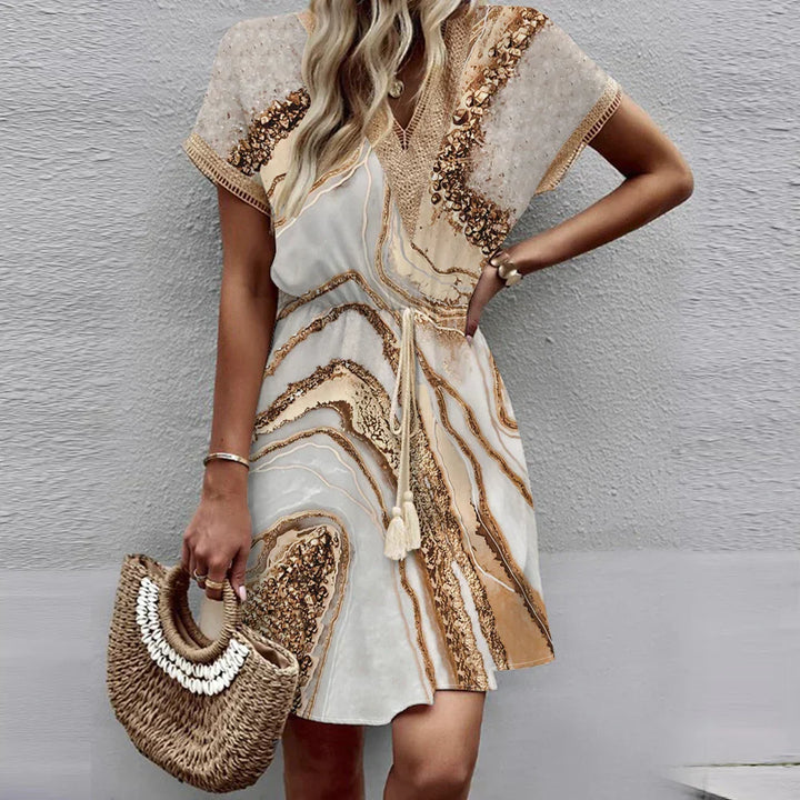 Arlene | Chic Printed Summer Dress