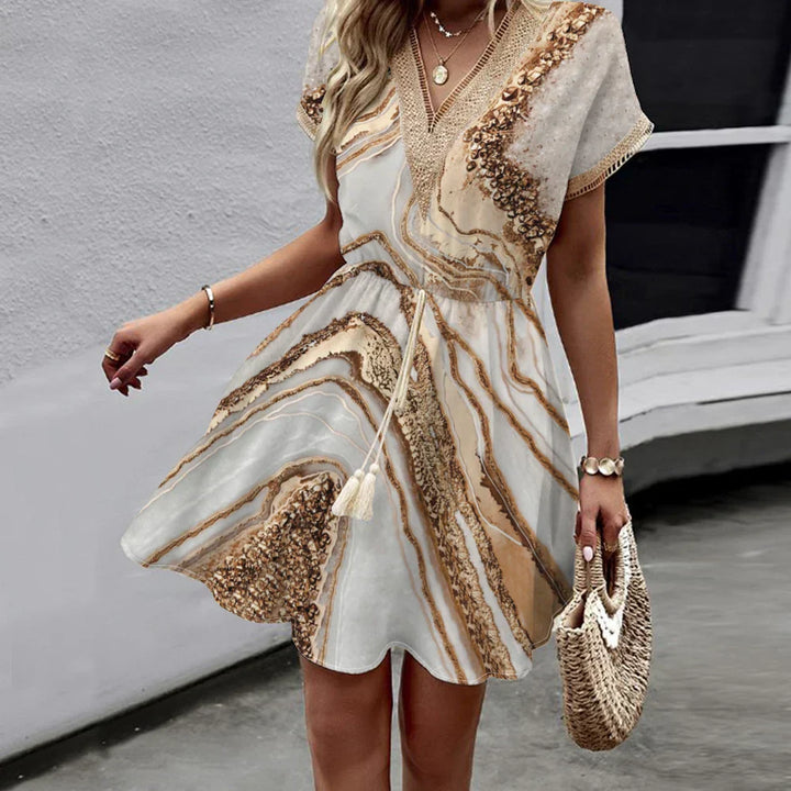 Arlene | Chic Printed Summer Dress