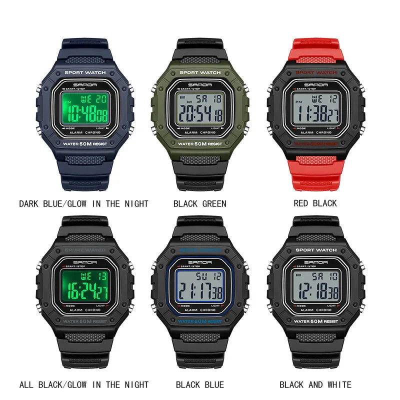 Tough Military-Style Digital Watch