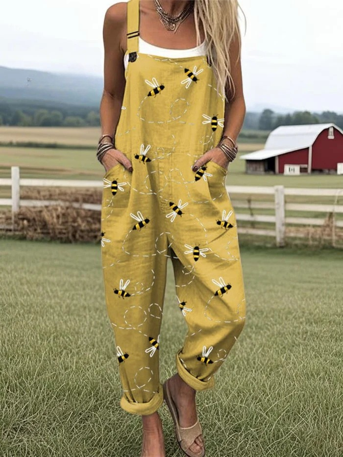 Kiah | Retro Floral Spring Jumpsuit