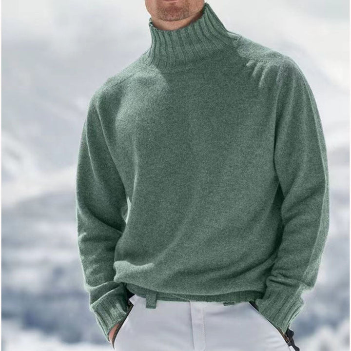 Rowan| Elegant High-Neck Sweater