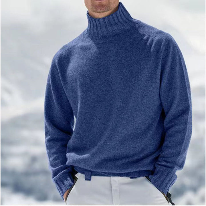 Rowan| Elegant High-Neck Sweater