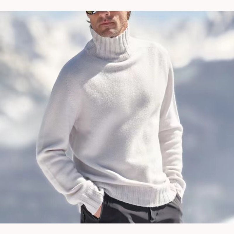 Rowan| Elegant High-Neck Sweater