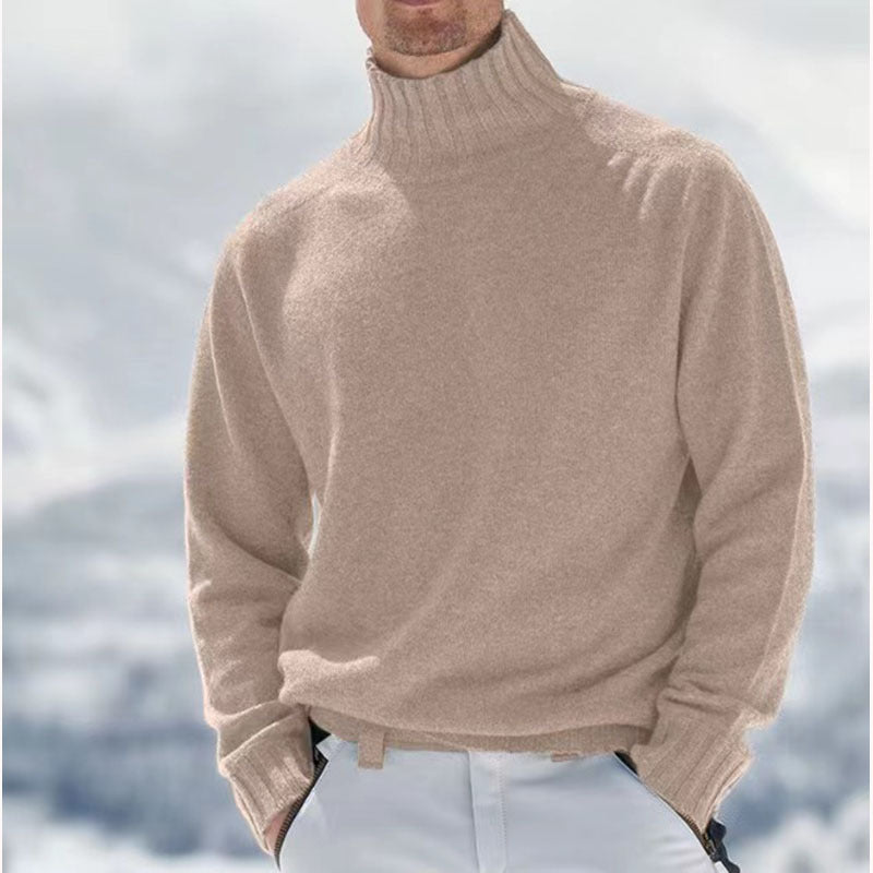 Rowan| Elegant High-Neck Sweater