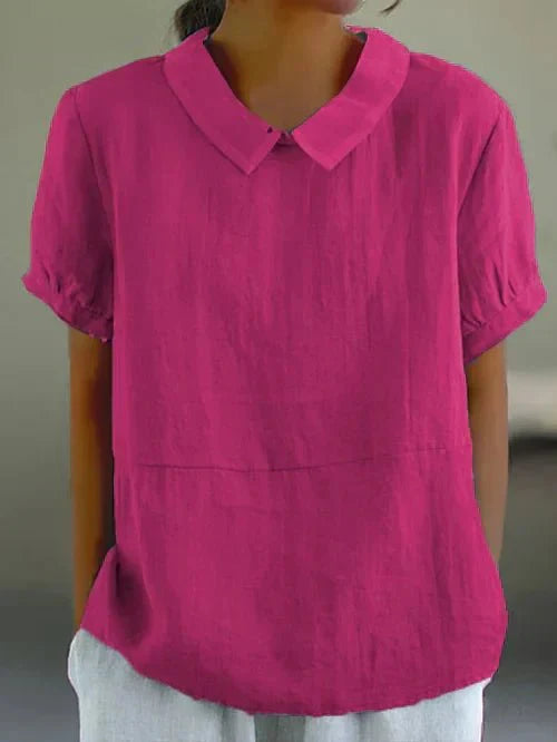 Sherlyn | Polished Relaxed Collar Blouse