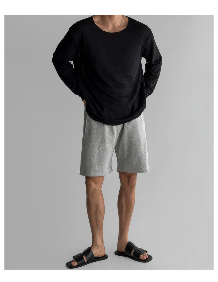 Tristan | Relaxed Long-Sleeve Men’s Shirt