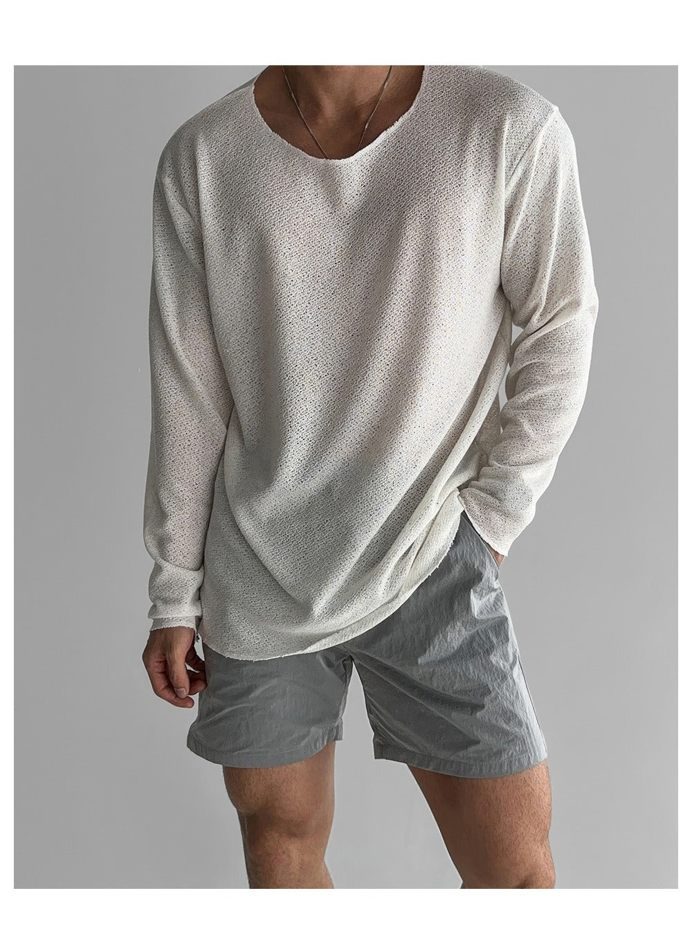 Tristan | Relaxed Long-Sleeve Men’s Shirt