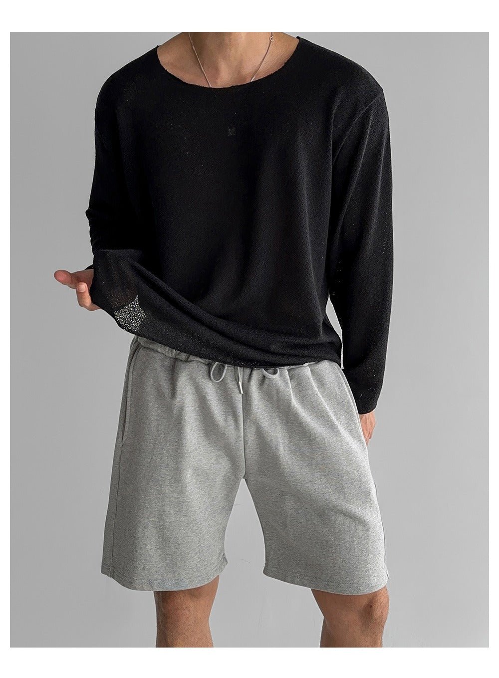 Tristan | Relaxed Long-Sleeve Men’s Shirt