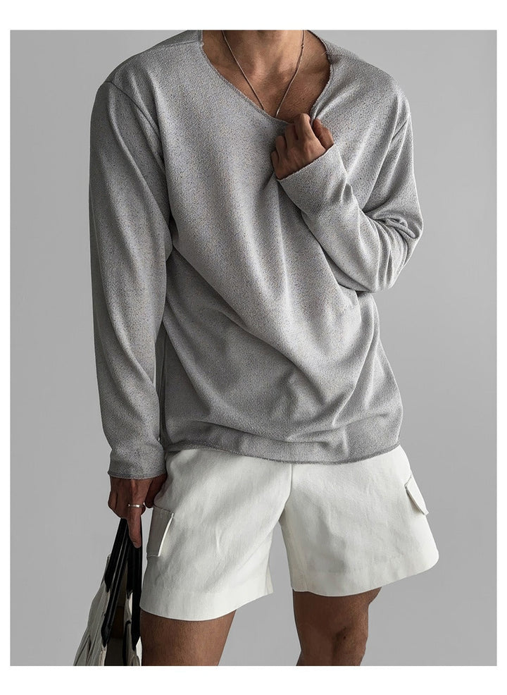 Tristan | Relaxed Long-Sleeve Men’s Shirt