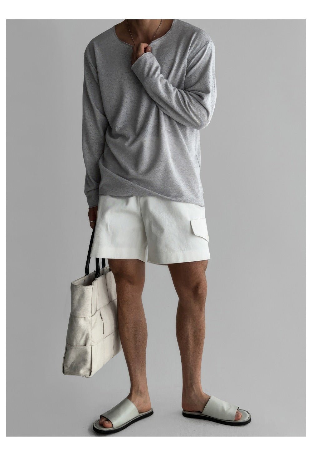 Tristan | Relaxed Long-Sleeve Men’s Shirt