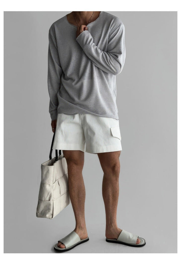 Tristan | Relaxed Long-Sleeve Men’s Shirt