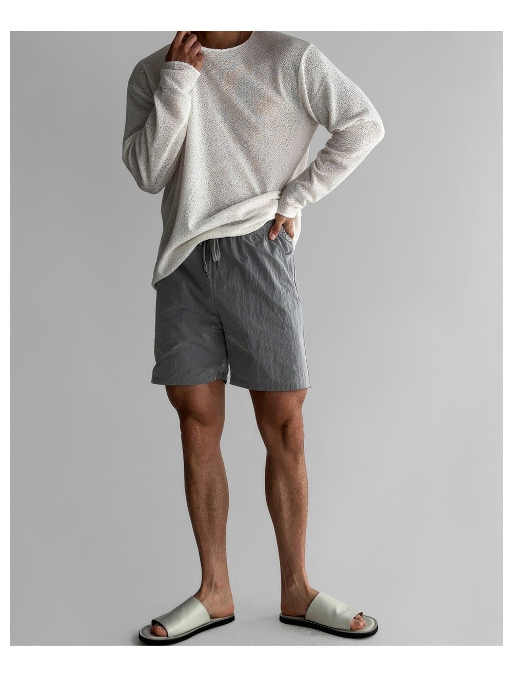 Tristan | Relaxed Long-Sleeve Men’s Shirt