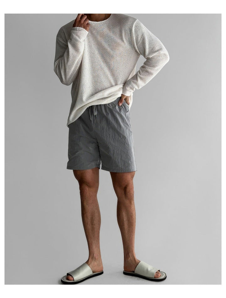 Tristan | Relaxed Long-Sleeve Men’s Shirt