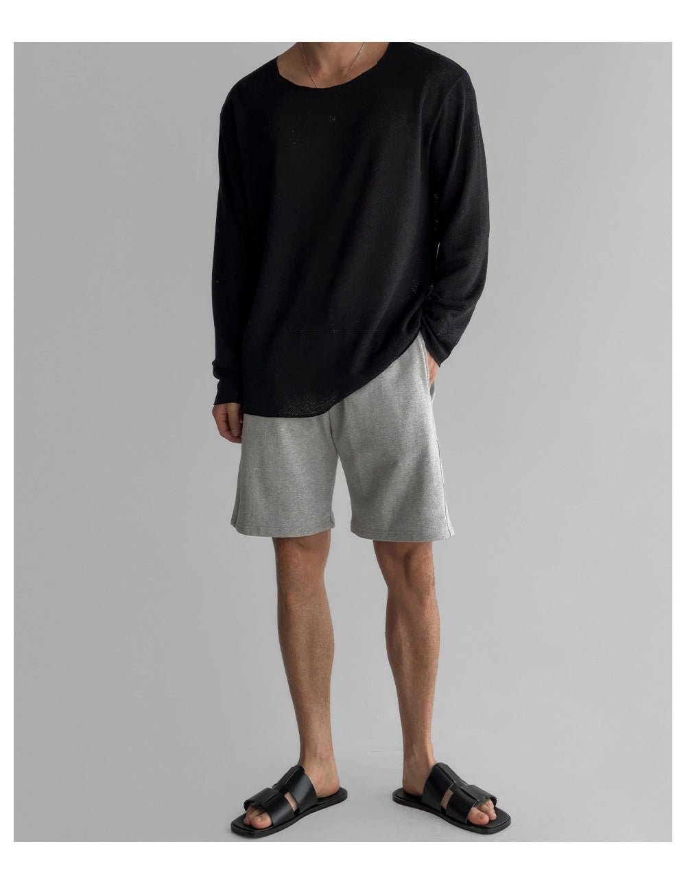 Tristan | Relaxed Long-Sleeve Men’s Shirt
