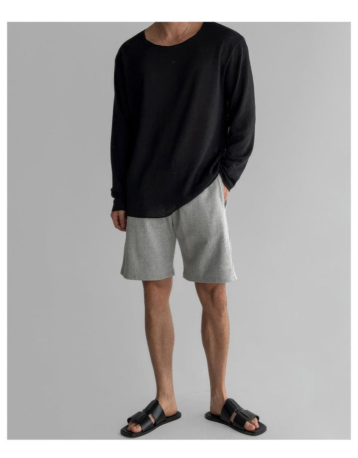 Tristan | Relaxed Long-Sleeve Men’s Shirt